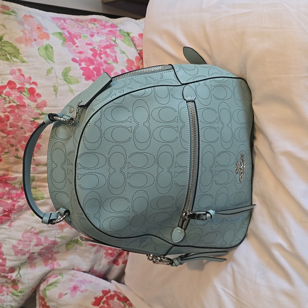 Coach Jordan Backpack in Seafoam